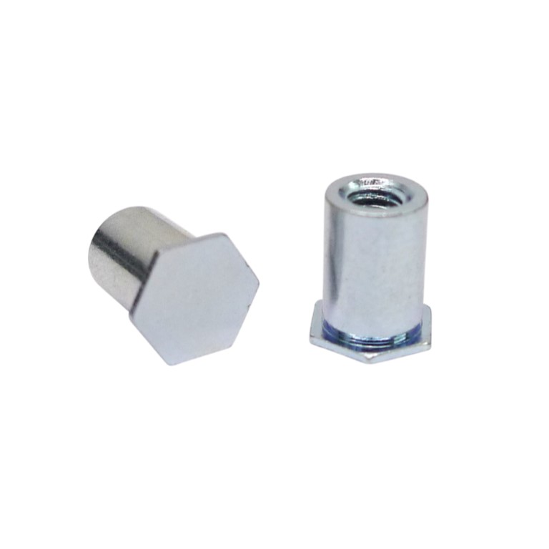 Details about  / Standoff Blind Clinch Threaded Zinc Plated M5 x 10 Qty:100