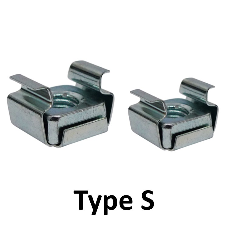 Cage Nuts, Steel Zinc Normandy Fasteners