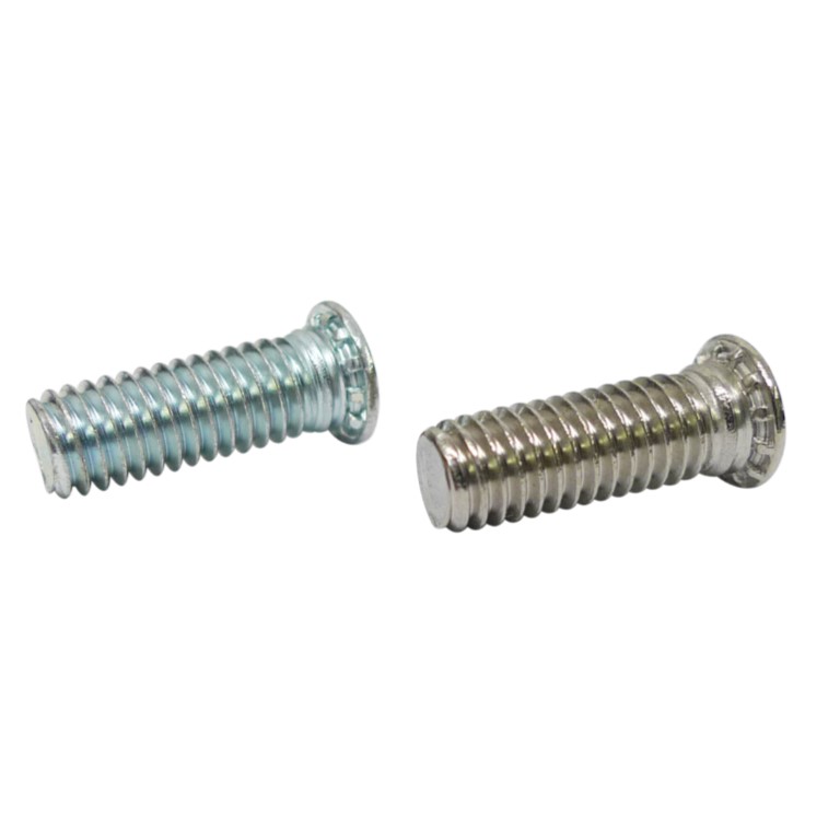 AISI 303 Stainless Steel Self-Clinching Studs Full Thread 18-8 2000 pcs 1/4-20 X 3/4 Flush Head Self-Clinching Studs 