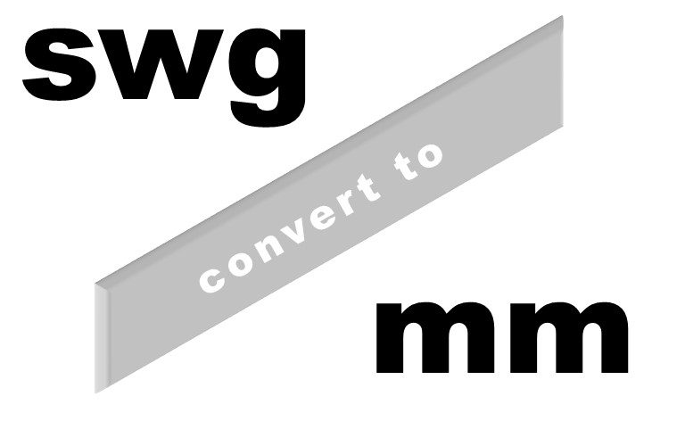 Gauge To Mm Conversion Chart